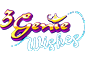 3 Genie Wishes Slot Logo.