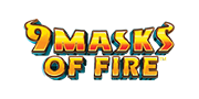 9 Masks of Fire Slot Logo