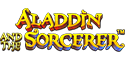 Aladdin and the Sorcerer Slot Logo.