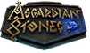 Asgardian Stones Slot Logo.