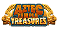Aztec Temple Treasures Slot Logo.