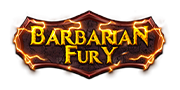 Barbarian Fury Slot Logo.