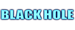 Black Hole Slot Logo.