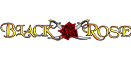 Black Rose Slot Logo.