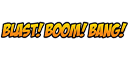 Blast Boom Bang Slot Logo.