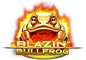 Alt Blazin’ Bullfrog Slot Logo