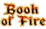 Book of Fire Slot Logo.