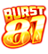 Burst 81 Slot Logo.