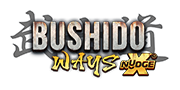Bushido Ways xNudge Slot Logo.