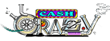 Cash Crazy Slot Logo.