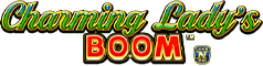 Charming Lady’s Boom Slot Logo.