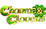Charms Clovers Slot Logo.