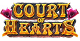 Court of Hearts Slot Logo.