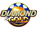 Diamond & Gold Slot Logo.
