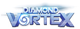 Diamond Vortex Slot Logo.