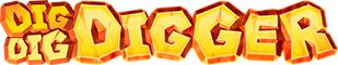 Dig Dig Digger Slot Logo.