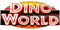 Dino World Slot Logo.