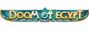 Doom of Egypt Slot Logo.