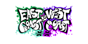 East Coast vs West Coast Slot Logo.