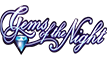 Gems of the Night Slot Logo.