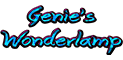 Genie´s Wonderland Slot Logo.