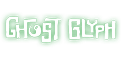 Ghost Glyph Slot Logo.