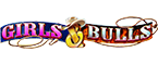 Girls & Bulls Slot Logo.