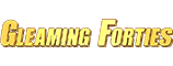 Gleaming Forties Slot Logo.