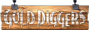 Gold Diggers Slot Logo.