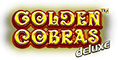 Golden Cobras Deluxe Slot Logo.