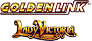 Golden Link Lady Victoria Slot Logo.