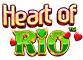 Heart of Rio Slot Logo.