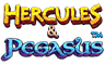 Hercules and Pegasus Slot Logo.