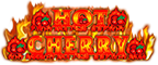 Hot Cherry Deluxe Slot Logo.