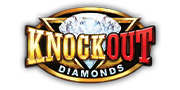 Alt Knockout Diamonds Slot Logo