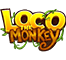 Loco The Monkey Slot Logo.