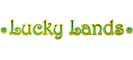 Lucky Lands Slot Logo.