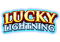 Lucky Lightning Slot Logo.