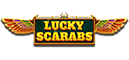 Lucky Scarabs Slot Logo.