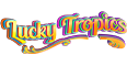 Lucky Tropics Slot Logo.