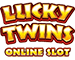 Lucky Twins Slot Logo.
