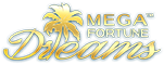 Mega Fortune Dreams Slot Logo.