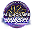 Millionaire Rush Slot Logo.