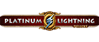Platinum Lightning Deluxe Slot Logo.