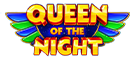 Queen of the Night Slot Logo.