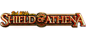 Rich Wilde and the Shield of Athena Slot Logo.