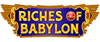 Riches of Babylon Slot Logo.
