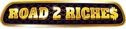 Road 2 Riches Slot Logo.