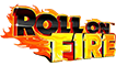 Roll on Fire Slot Logo.