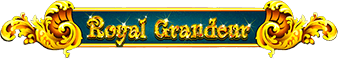 Royal Grandeur Slot Logo.